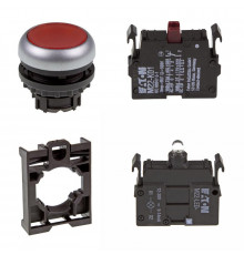 Набор кнопок с подсветкой Eaton M22-DL-R/-A/-LED-R/-K01