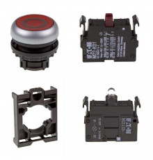 Набор кнопок с подсветкой Eaton M22-DL-R-X0/-A/-LED-R/-K01