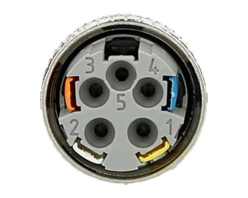 Разъем M12 PROFINET. экранированный  PHOENIX  -  1424684 SACC-M12MRD-4PLSHPN