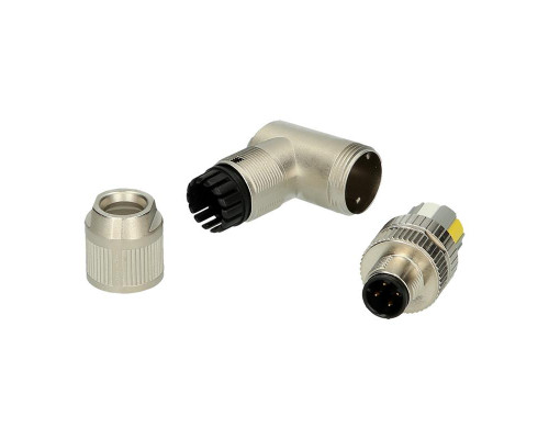 Разъем M12 PROFINET. экранированный  PHOENIX  -  1424684 SACC-M12MRD-4PLSHPN