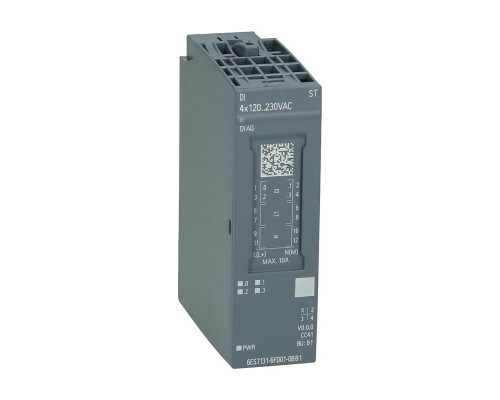 Siemens SIMATIC ET 200SP DI 4x 120..230V AC ST - 6ES7131-6FD01-0BB1