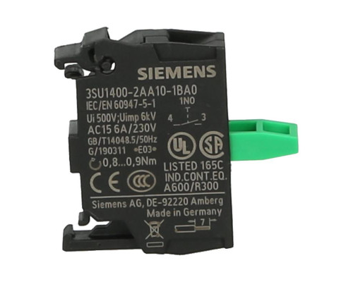 Контактный элемент Siemens SIRIUS ACT 3SU1400-2AA10-1BA0