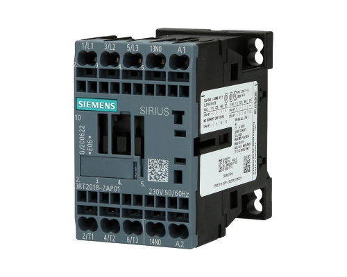 Силовой контактор Siemens SIRIUS 3RT2018-2AP01