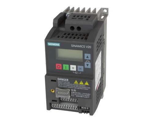 Преобразователь частоты Siemens SINAMICS V20 - 6SL3210-5BB17-5BV1