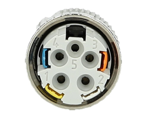 Разъем M12 PROFINET. экранированный  PHOENIX  -  1424685 SACC-M12FRD-4PLSHPN