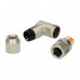 Разъем M12 PROFINET. экранированный  PHOENIX  -  1424685 SACC-M12FRD-4PLSHPN