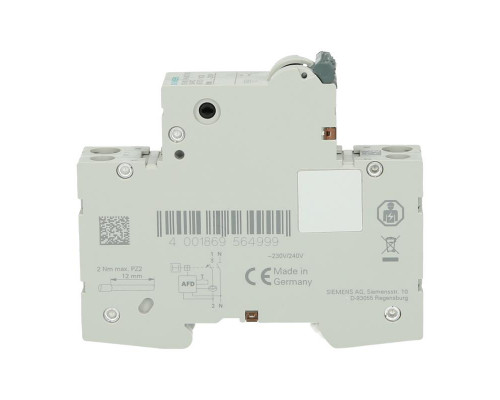 Выключатель противопожарный Siemens 5SV6016-6KK32