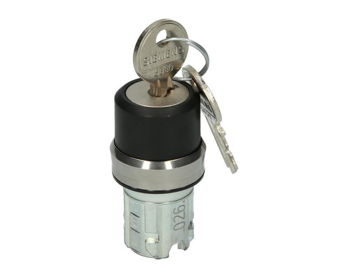 Ключевой переключатель Siemens SIRIUS ACT 3SU1050-4BL11-0AA0 Ключевой переключатель Siemens SIRIUS ACT 3SU1050-4BL11-0AA0