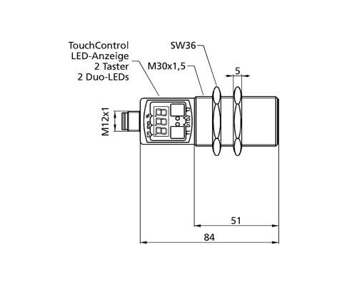Ультразвуковой датчик microsonic mic+35/F/TC