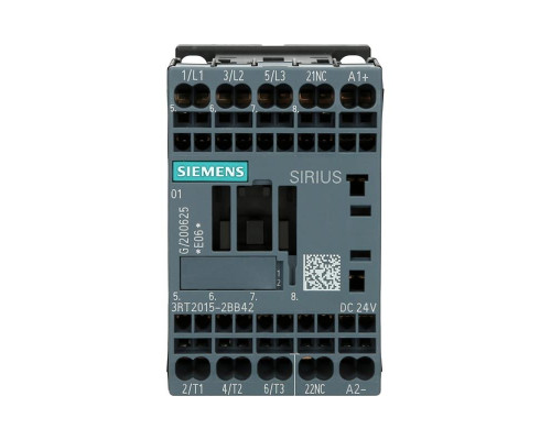 Силовой контактор Siemens SIRIUS 3RT2015-2BB42