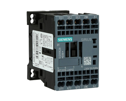 Силовой контактор Siemens SIRIUS 3RT2018-2AP02
