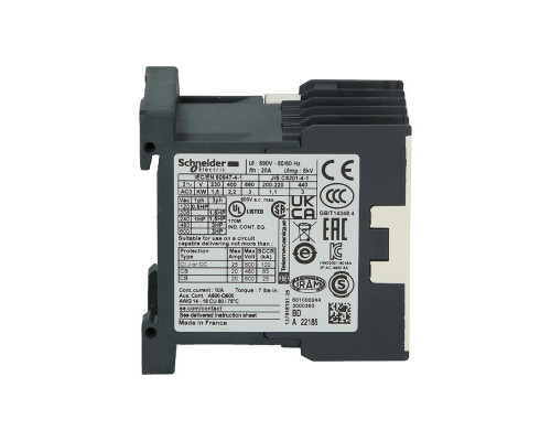Силовой контактор Schneider Electric TeSys LP1K0601BD3