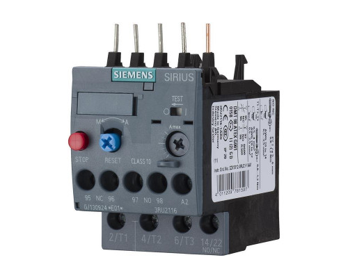 Реле перегрузки Siemens SIRIUS 3RU2116-1KB0