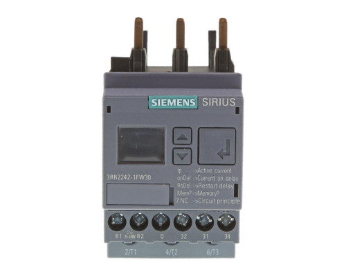 Реле контроля тока Siemens SIRIUS 3RR2242-1FW30 Реле контроля тока Siemens SIRIUS 3RR2242-1FW30