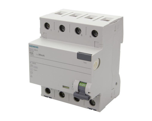 Автоматический выключатель утечки на землю Siemens 5SV3346-6