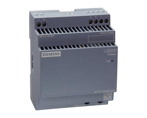 Siemens LOGO POWER 24В 4.0А - 6EP3333-6SB00-0AY0