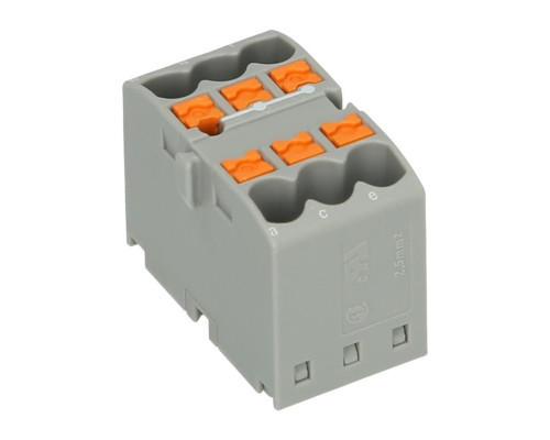 Блок распределительный PHOENIX - 3273264 PTFIX6X2.5GY Блок распределительный PHOENIX - 3273264 PTFIX6X2.5GY