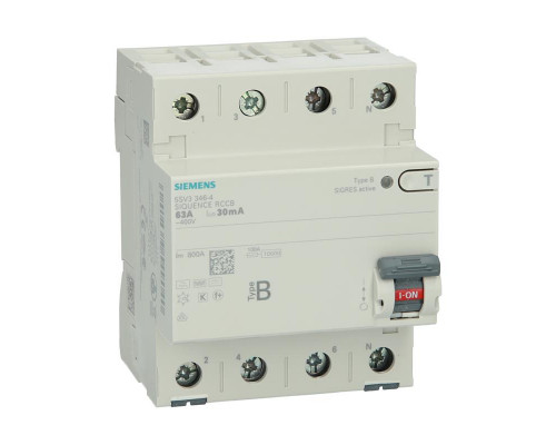 Автомат защиты от утечки на землю Siemens 5SV3346-4