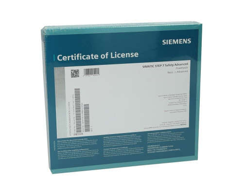 Siemens SIMATIC STEP 7 Safety Advanced Powerpack Basic V17 — 6ES7833-1FA17-0YC5 Siemens SIMATIC STEP 7 Safety Advanced Powerpack Basic V17 — 6ES7833-1FA17-0YC5