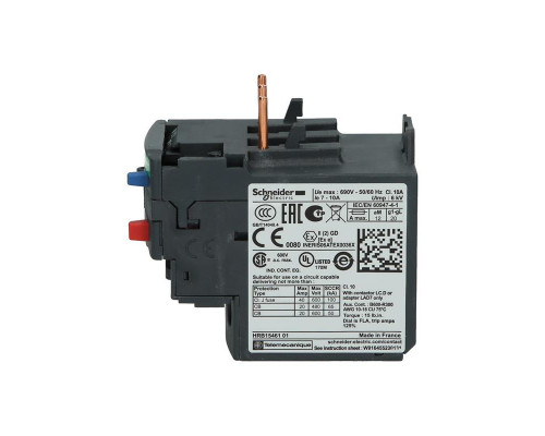 Реле перегрузки Schneider Electric TeSys LRD14
