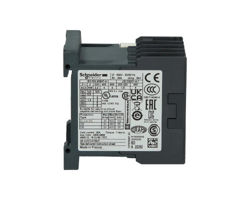Силовой контактор Schneider Electric TeSys LP1K0910BD3