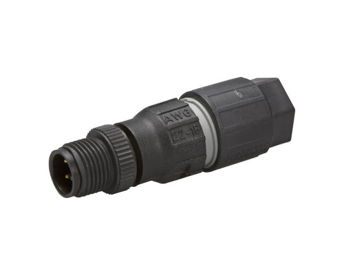 Разъем M12    PHOENIX  -  1641769 SACC-M12MS-4QO-0.75