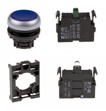 Набор кнопок с подсветкой Eaton M22-DL-B/-A/-LED-B/-K10