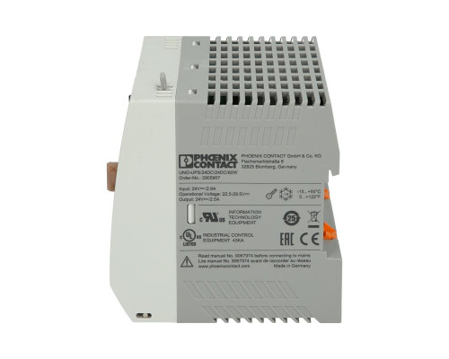 ИБП     PHOENIX  -  2905907 UNO-UPS/24DC/24DC/60W