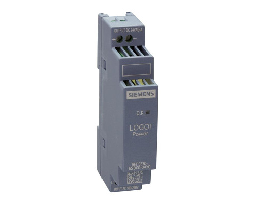 Siemens LOGO POWER 24В 0.6А - 6EP3330-6SB00-0AY0