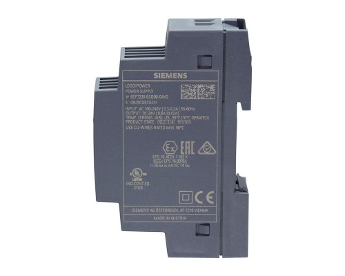 Siemens LOGO POWER 24В 0.6А - 6EP3330-6SB00-0AY0