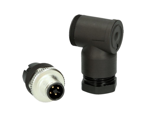 Разъем M12    PHOENIX  -  1408988 SACC-M12MRT-4CON-PG11-M