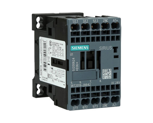 Силовой контактор Siemens SIRIUS 3RT2018-2BB42