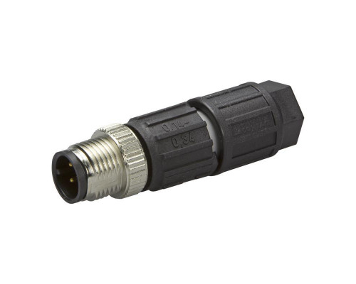 Разъем M12    PHOENIX  -  1641691 SACC-M12MS-4QO-0.34-M