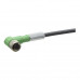 Экранированный кабель датчика M12  PHOENIX  -  1522927 SAC-8P-3.0-PUR/M12FRSH
