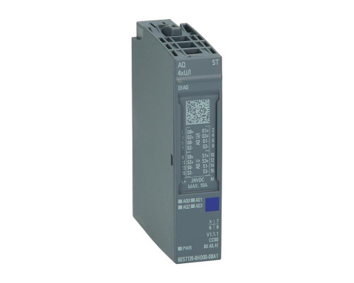 Siemens SIMATIC ET 200SP AQ 4XU/I ST - 6ES7135-6HD00-0BA1