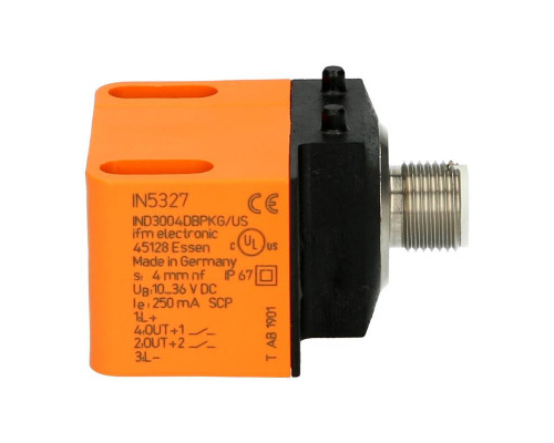 Индуктивный двойной датчик ifm electronic IN5327 - IND3004DBPKG/US-100-DPV