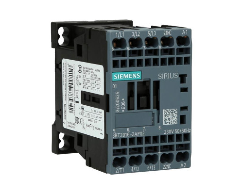 Силовой контактор Siemens SIRIUS 3RT2016-2AP02