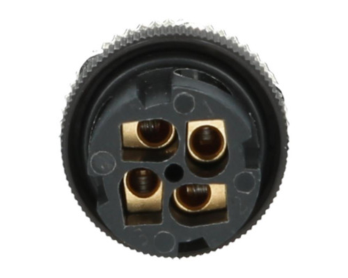 Разъем M12    PHOENIX  -  1408989 SACC-M12FRT-4CON-PG11-M