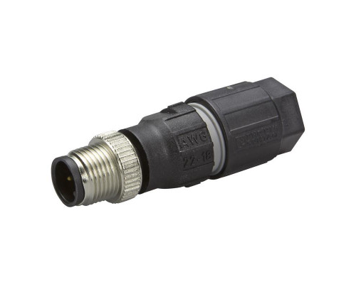 Разъем M12    PHOENIX  -  1641785 SACC-M12MS-4QO-0.75-M