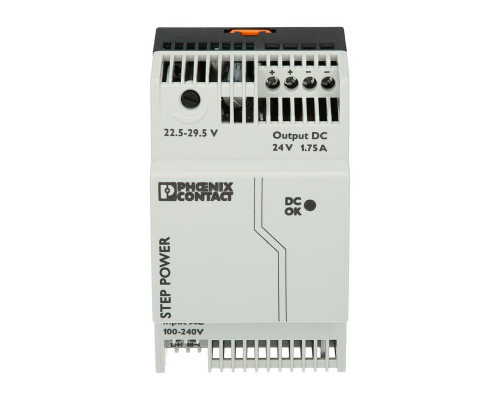 Импульсный блок питания   PHOENIX  -  2868648 STEP-PS/1AC/24DC/1.75