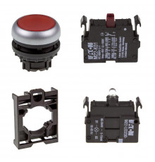Набор кнопок с подсветкой Eaton M22-DL-R/-A/-LED230-R/-K01