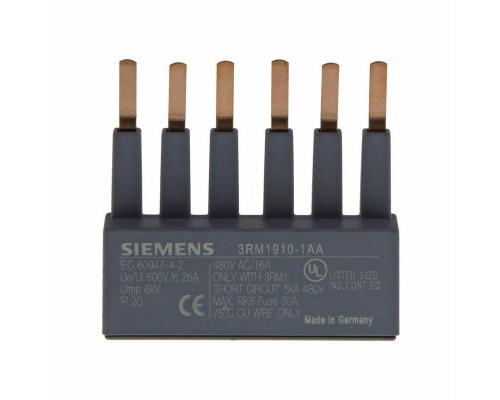 Шинопровод Siemens SIRIUS 3RM1910-1AA