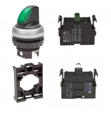Элемент настройки Кнопка выбора с подсветкой Eaton M22-WRLK-G/-A/-LED-G/-K10