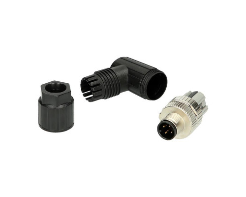 Разъем M12    PHOENIX  -  1424654 SACC-M12MR-4PLM