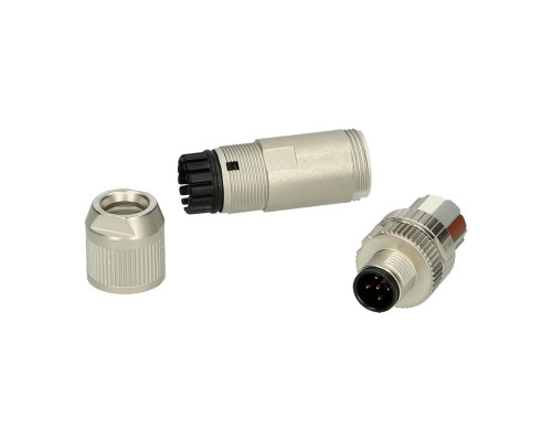 Разъем M12. экранированный   PHOENIX  -  1424658 SACC-M12MS-5PLSH