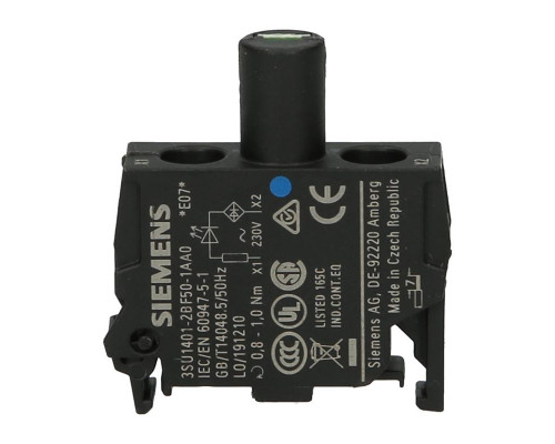 Светодиодный элемент Siemens SIRIUS ACT 3SU1401-2BF50-1AA0