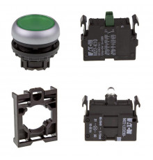 Набор кнопок с подсветкой Eaton M22-DL-G/-A/-LED230-G/-K10