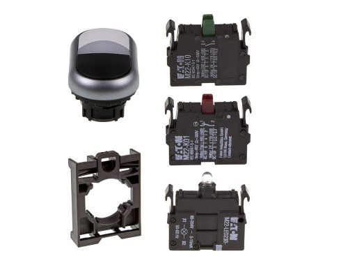 Комплект двойных кнопок Eaton M22-DDL-WS/-A/-LED230-W/-K10/-K01 Комплект двойных кнопок Eaton M22-DDL-WS/-A/-LED230-W/-K10/-K01