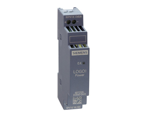 Siemens LOGO POWER 12В 0.9А - 6EP3320-6SB00-0AY0