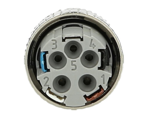 Разъем M12. экранированный   PHOENIX  -  1424659 SACC-M12MR-5PLSH